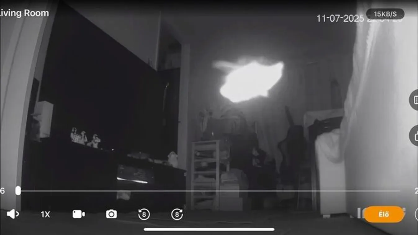 Hátborzongató, mit rögzített a kamera Angelika lakásában