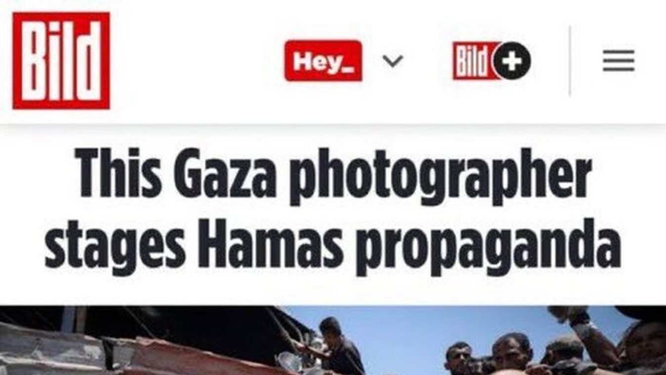 Kamuképeket készít a gázai éhezésről a Hamasz