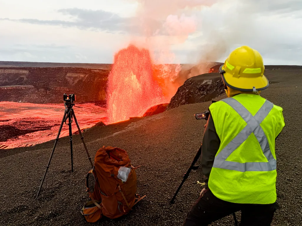 Kilauea vulkán kitörés