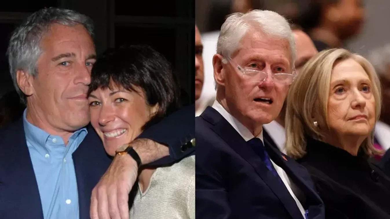 Az egész Clinton famíliának kellemetlen az Epstein-botrány
