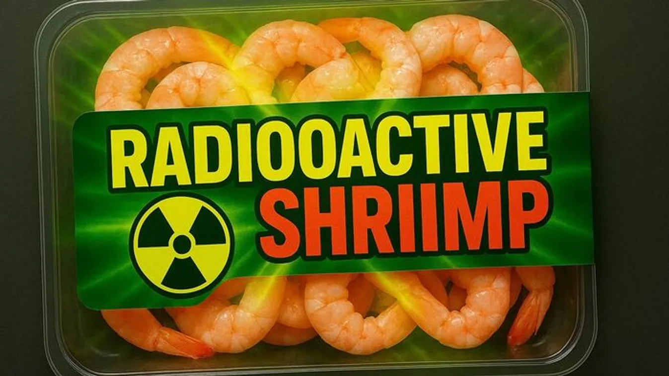 Radioaktív garnélarák került a boltok polcaira Amerikában