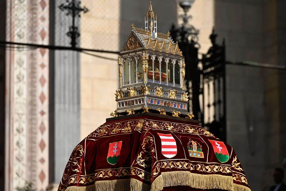 Augusztus 20. - Ünnepi szentmise a Szent István-bazilika előtt