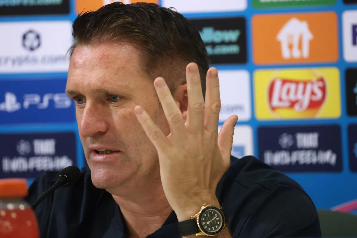 Robbie Keane az ír válogatottnak és a Fradi-játékosoknak is szurkol