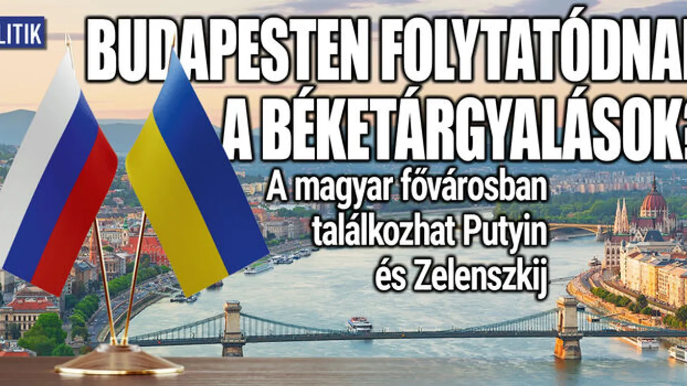 Budapesten találkozhat Putyin és Zelenszkij