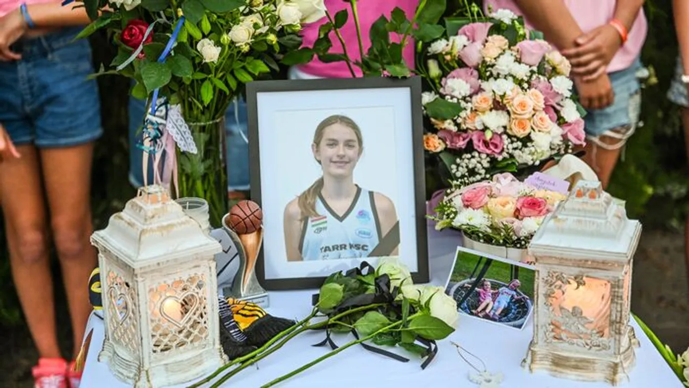 Így emlékeznek az edzés után meghalt 12 éves Dórira