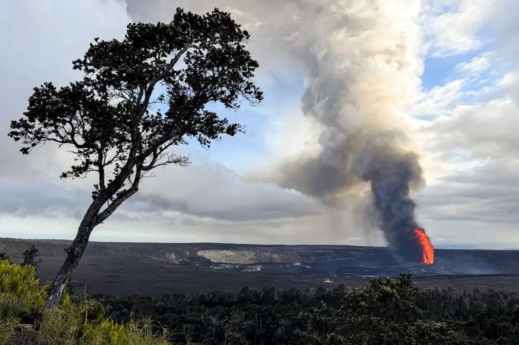 Kilauea vulkán kitörés