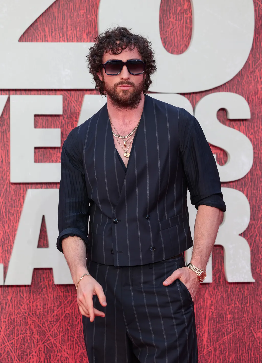 19 June 2025.

Celebrities seen attending the world premiere of "28 Years Later" at Odeon Luxe Leicester Square in London

Pictured: Aaron Taylor-Johnson

Credit: GoffPhotos.com   Ref: KGC-158