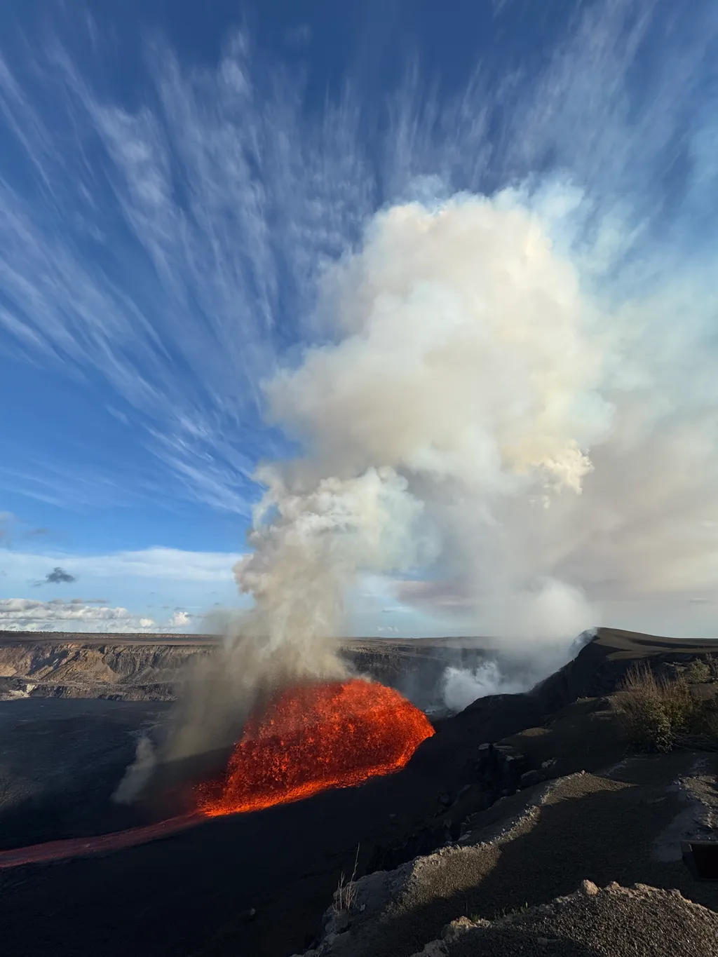 Kilauea vulkán kitörés