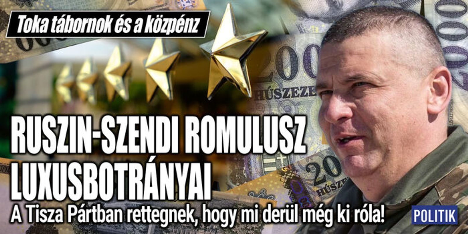 Mutatjuk Ruszin-Szendi Romulusz legdurvább luxusbotrányait
