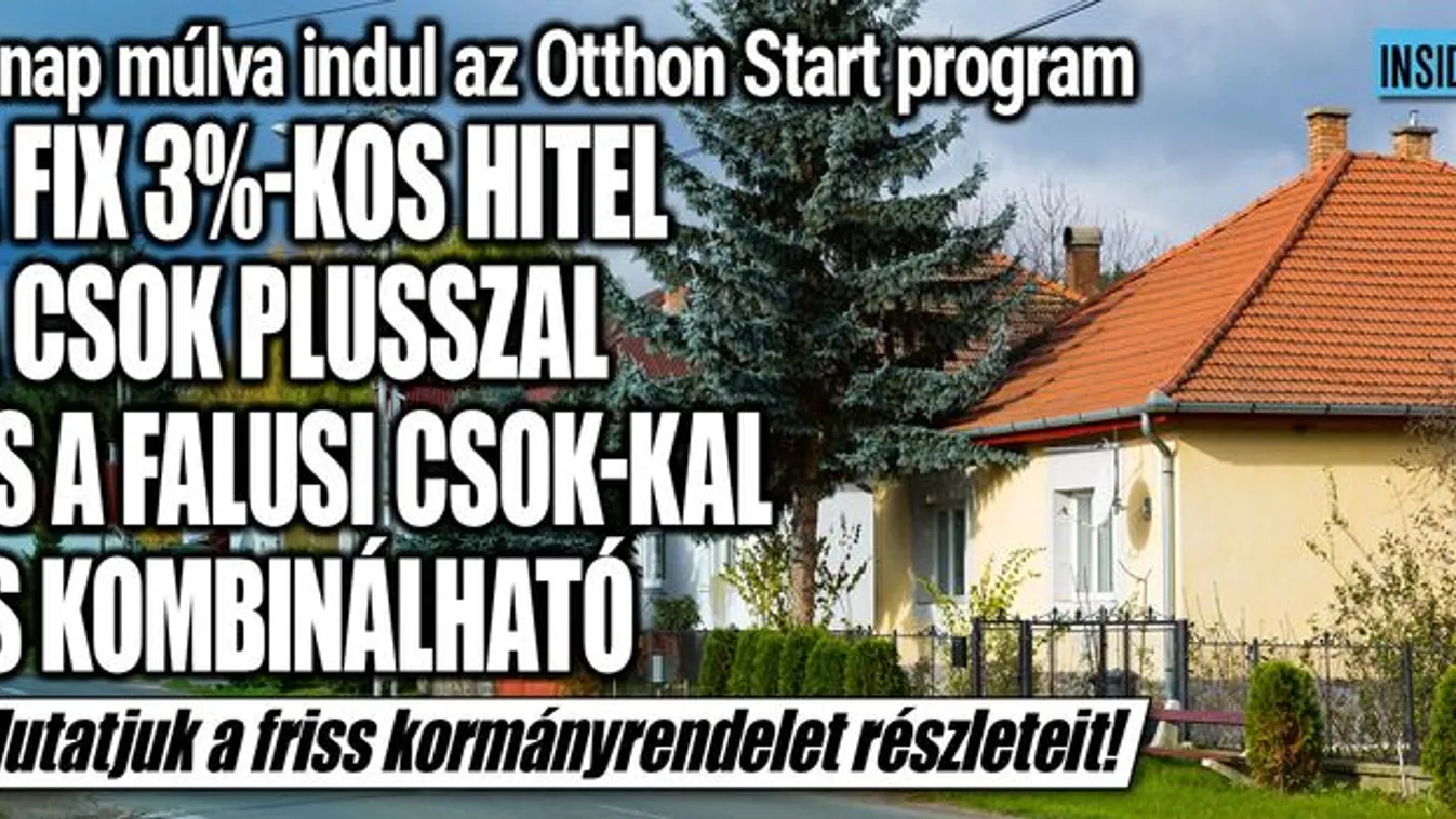 Az Otthon Start mellé újabb lehetőségek érkeztek