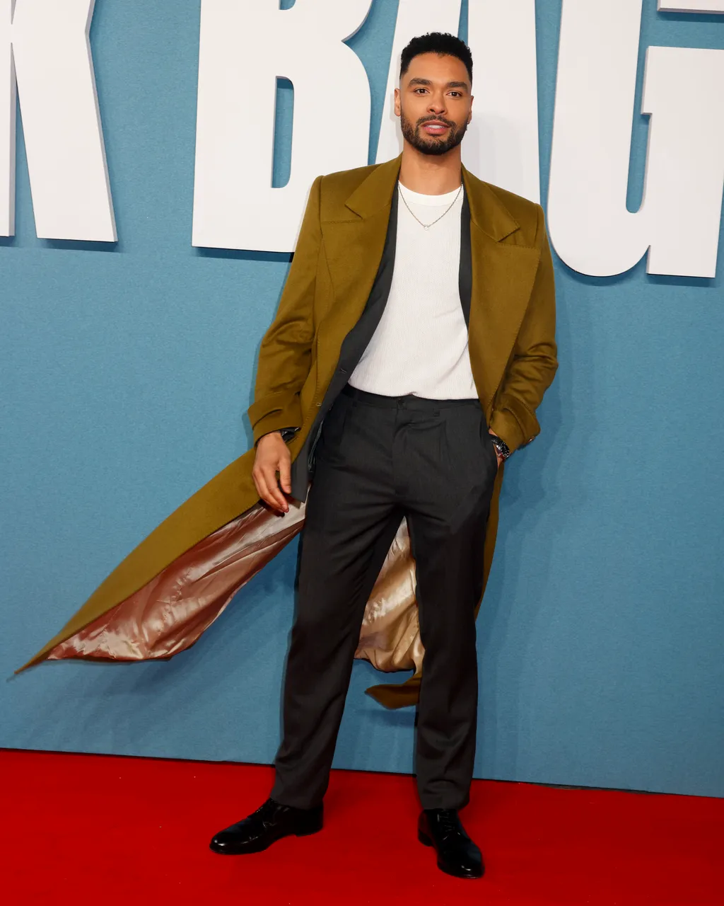 Regé-Jean Page attends the Black Bag UK Special Screening at the Curzon Mayfair, London.