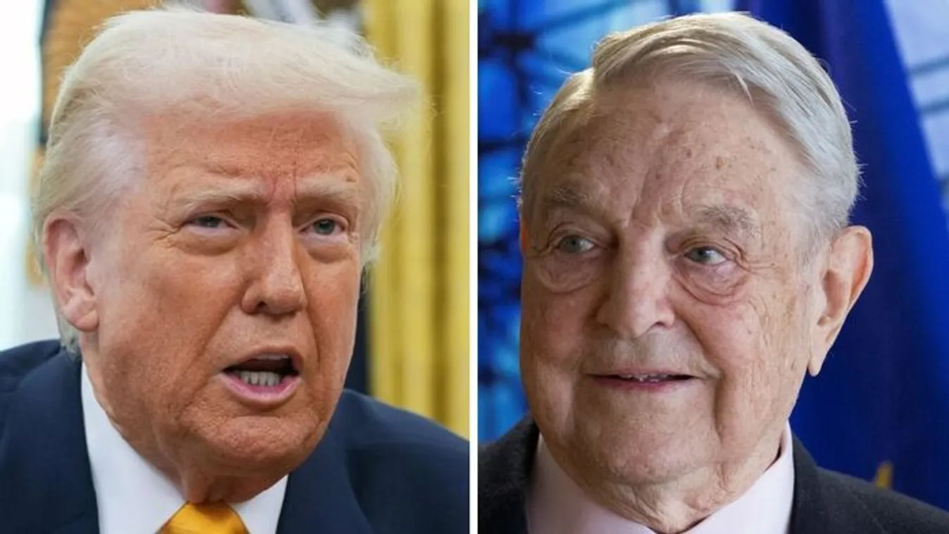 Trump azt követeli, állítsák bíróság elé Soros Györgyöt
