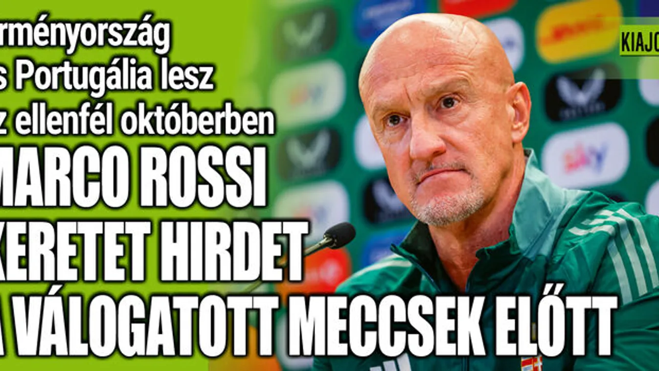 Marco Rossi újra keretet hirdet