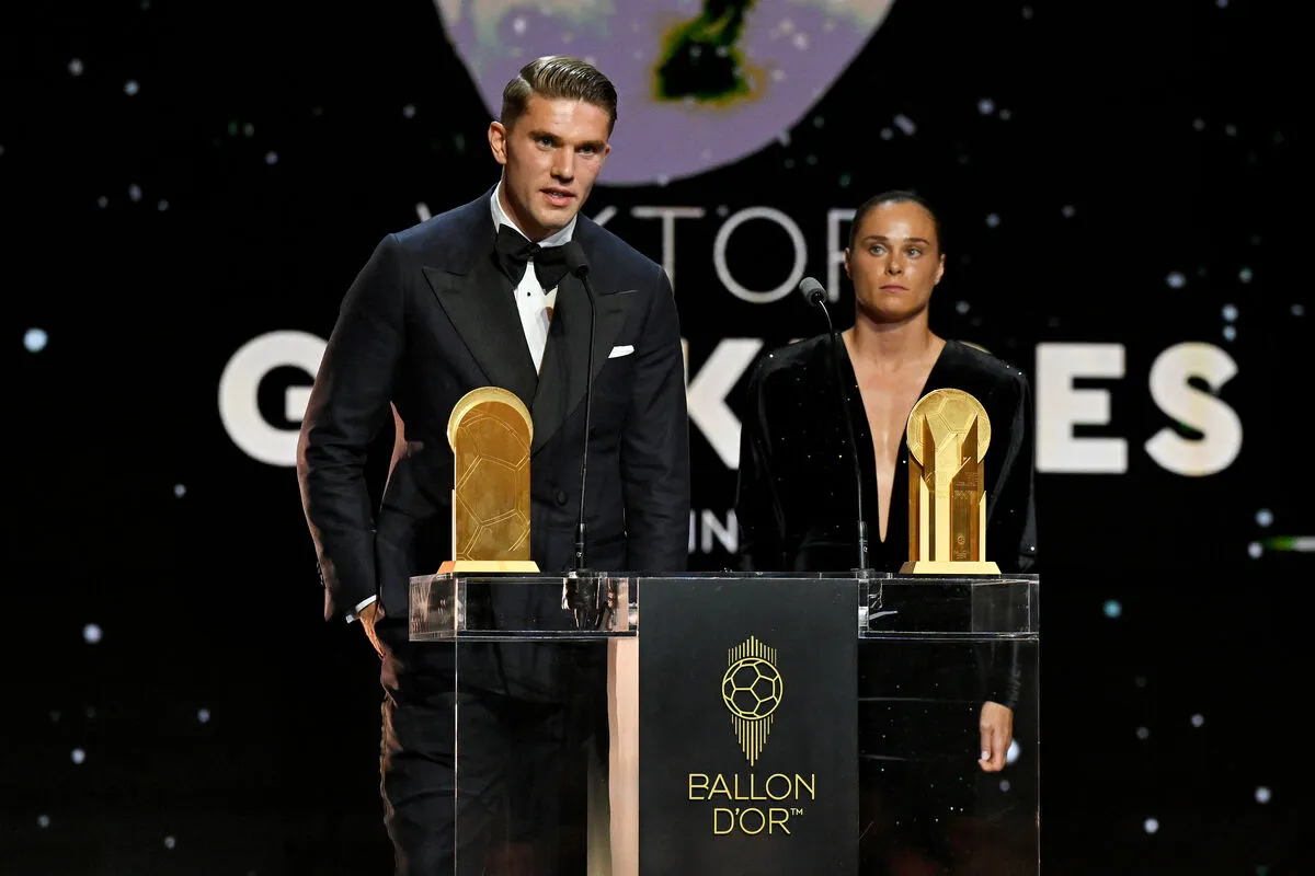 Aranylabda-gála: Gyökeres Viktort díjazták