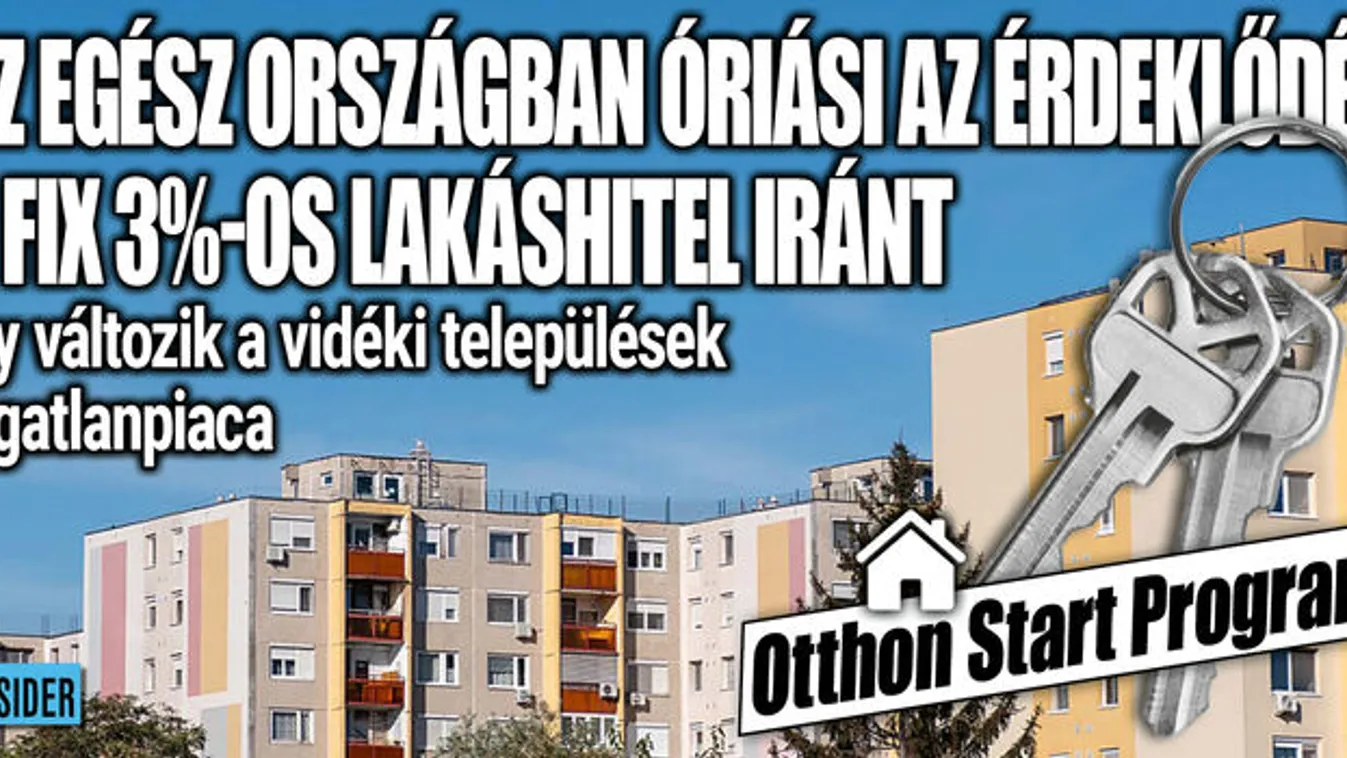 Az egész országban óriási az érdeklődés a fix 3%-os hitelért