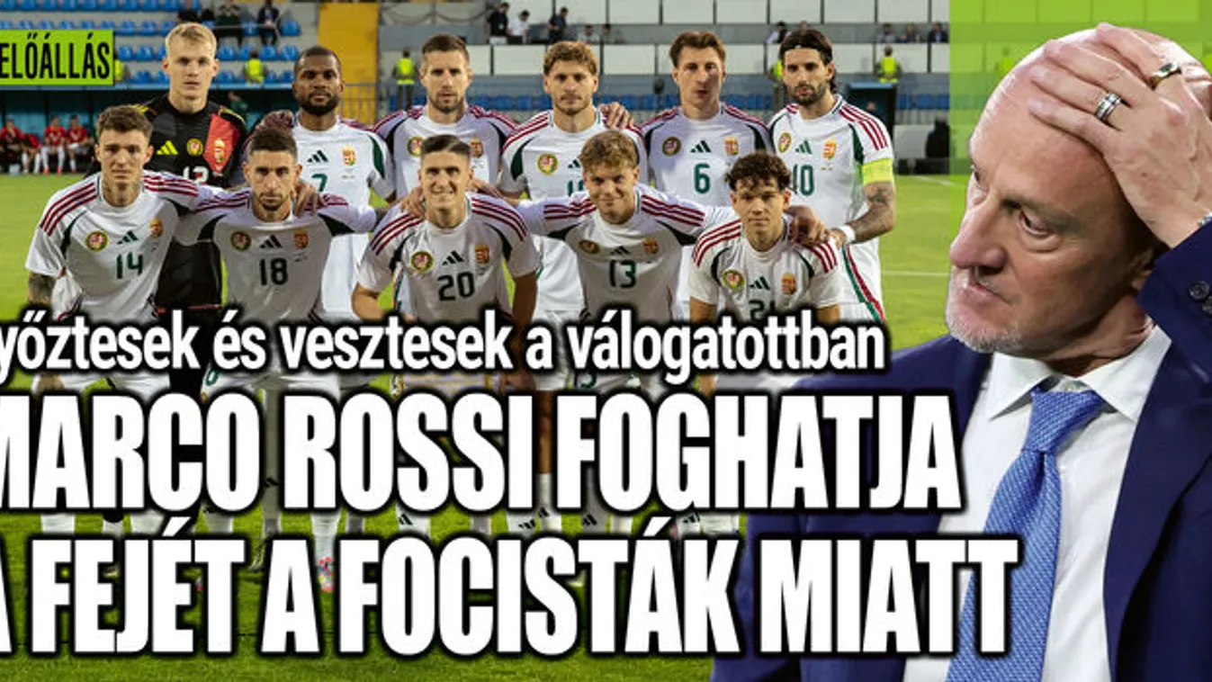 Marco Rossi is most tudta meg, melléfogott-e a válogatottnál