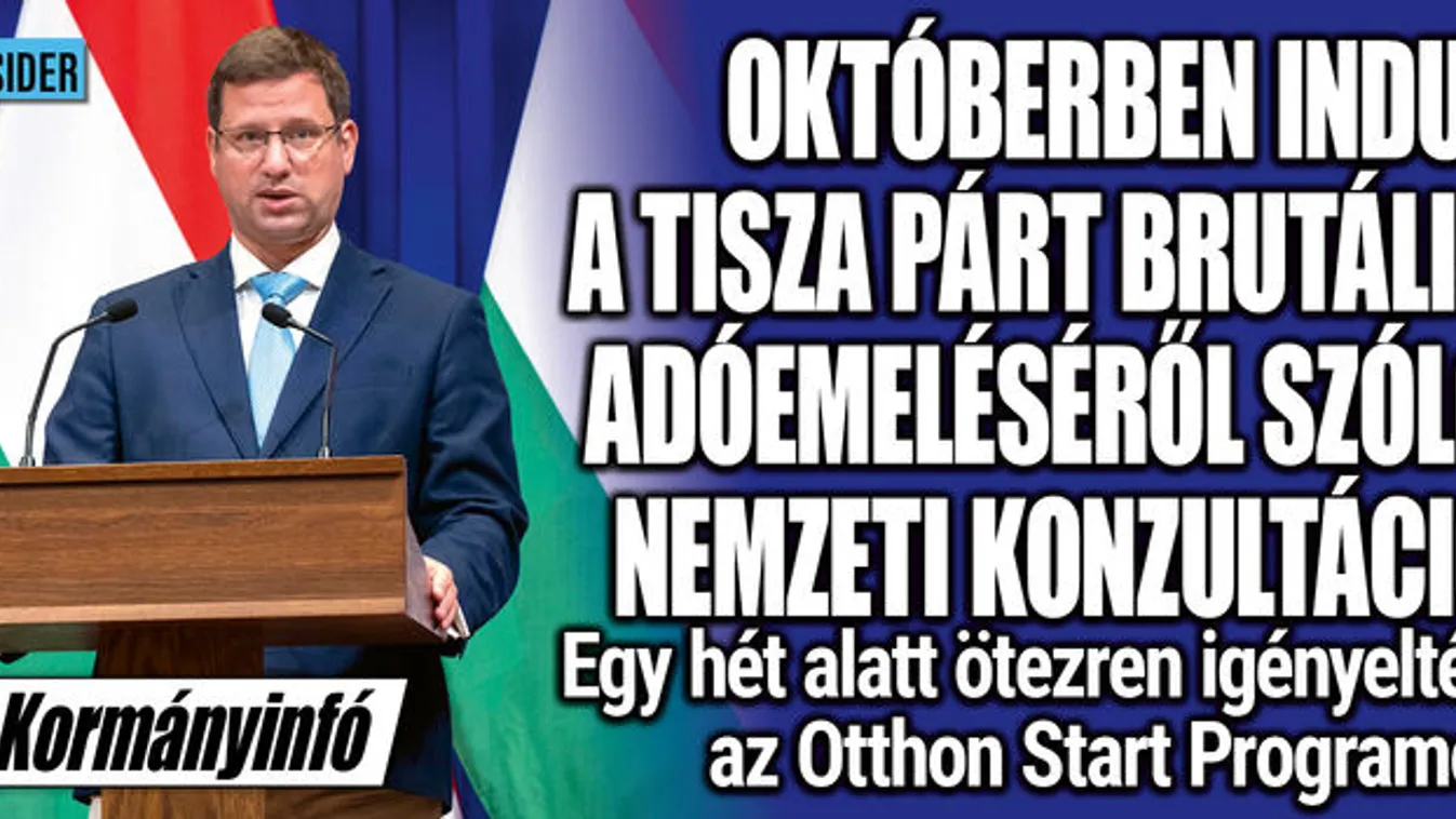 Kormányinfó: ekkor indul az új nemzeti konzultáció