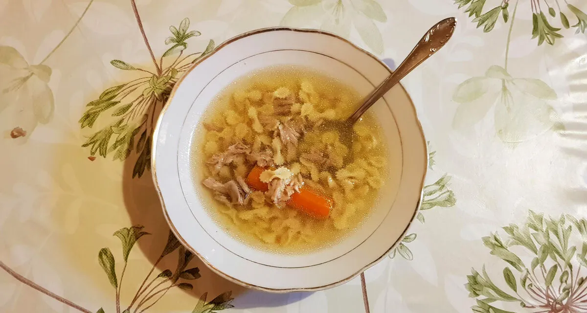 Hungarian,Chicken,Meat,Soup,For,Dinner