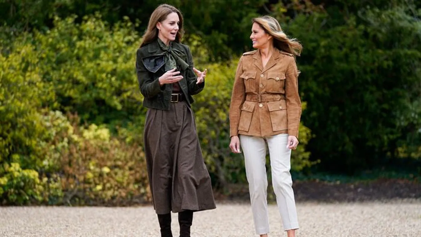 Katalin hercegné és Melania Trump virágzó barátsága