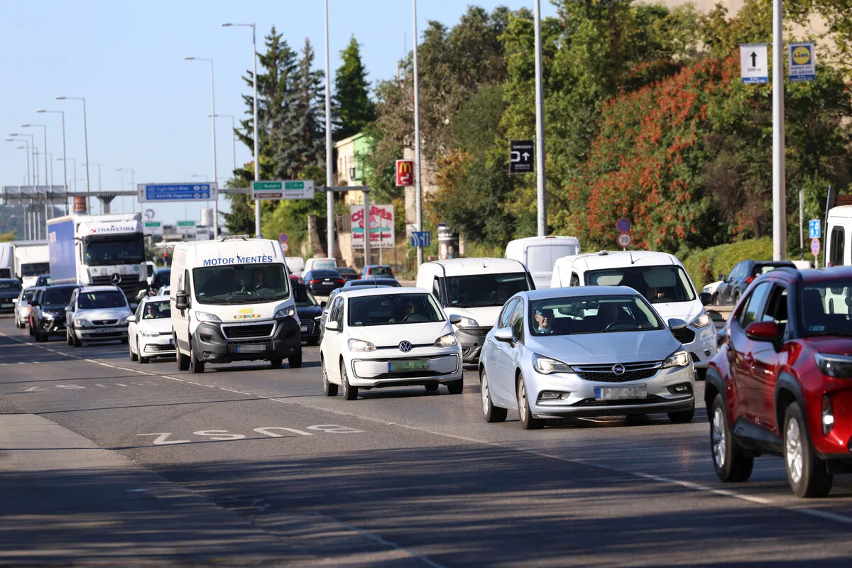 Utoléréses baleset az M0-áson, Csömörnél