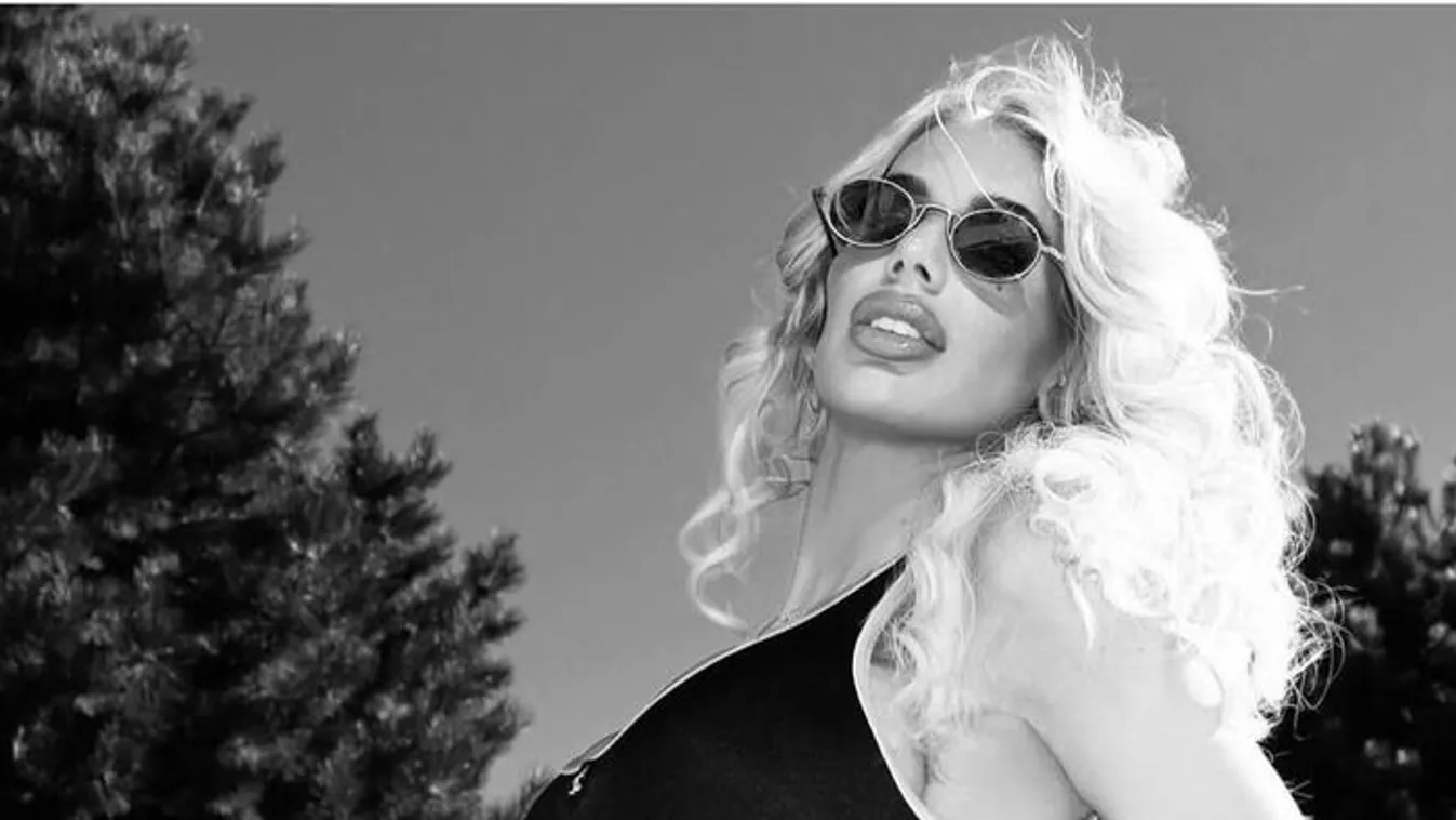 Talpig hófehérben mutatta meg formás lábát Labancz Lilla