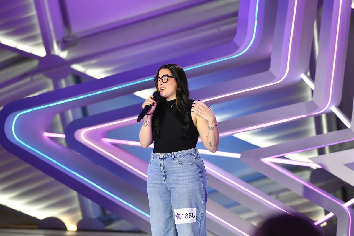 Frank Annamária a Megasztár 2025 színpadán