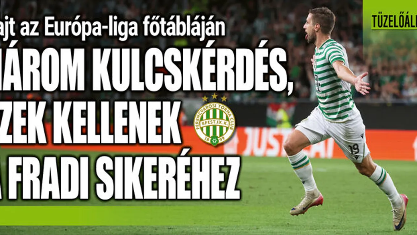 Ez lehet a kulcs a Fradi számára az Európa-ligában