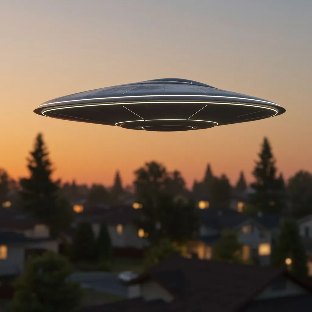 Ufót pillantott meg a repülő ablakából