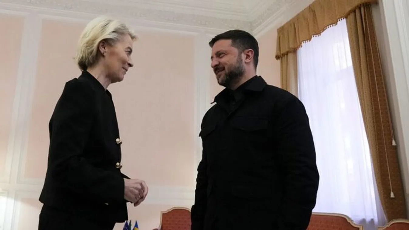 Jóvátételi kölcsönt akar Ukrajnának Ursula von der Leyen