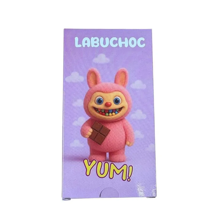 Labubu inspirálta csokoládé kapható a hazai áruházakban.