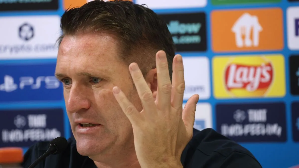 Robbie Keane ingerülten reagált egy kérdésre a Fradi-Diósgyőr meccs után