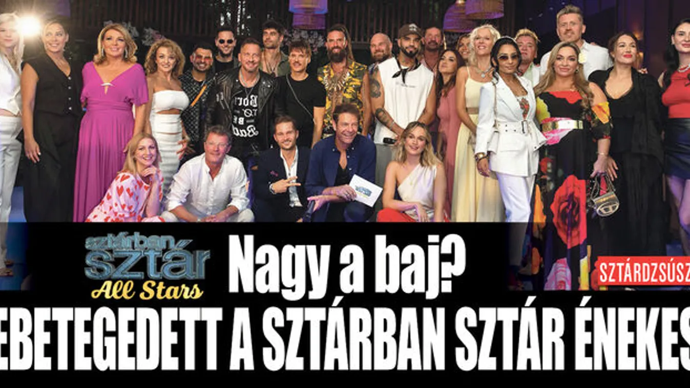 Lebetegedett a Sztárban Sztár All Stars versenyzője