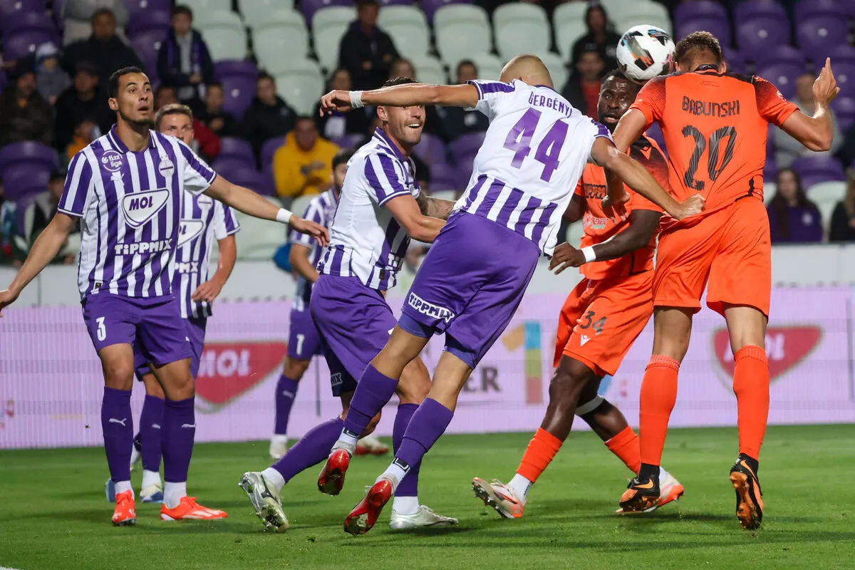 Nem lett győztese az Újpest-Nyíregyháza meccsnek