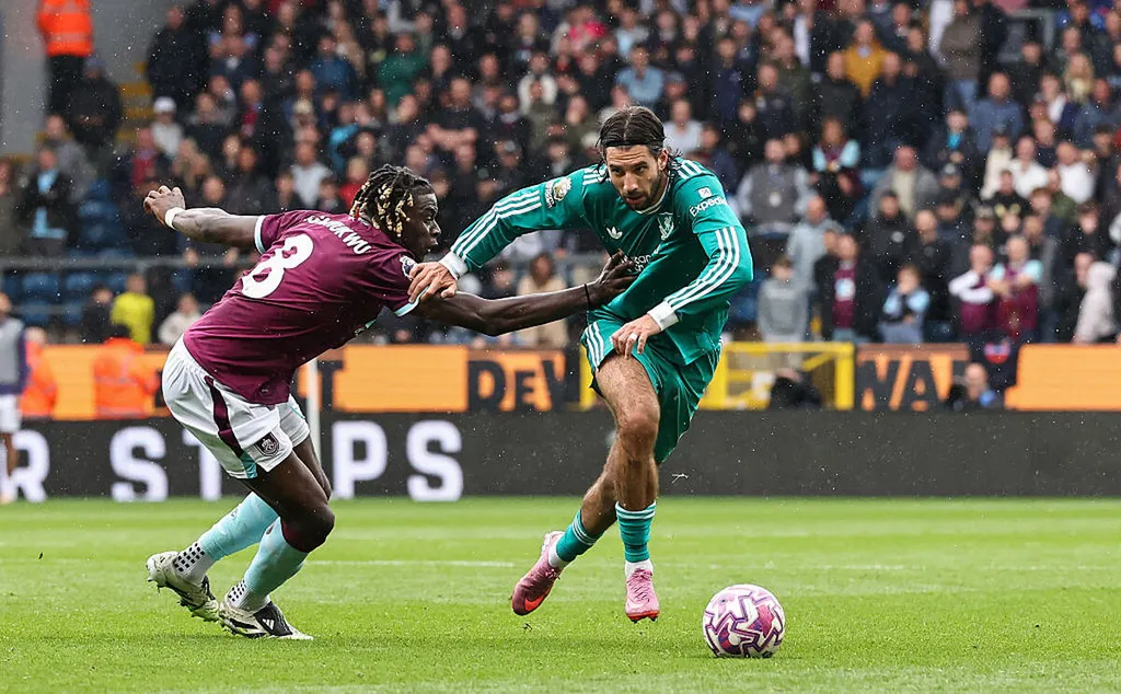 Szoboszlai Dominik a Burnley ellen is nagyot harcolt