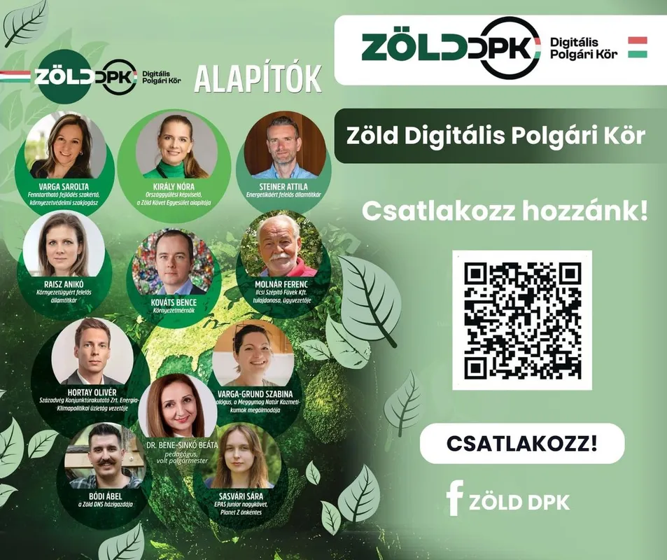 Elindult a Környezetvédelmi Digitális Polgári Kör (Zöld DPK)