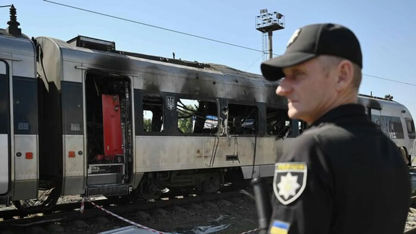 Orosz dróncsapás érte Odesza vasúti hálózatát