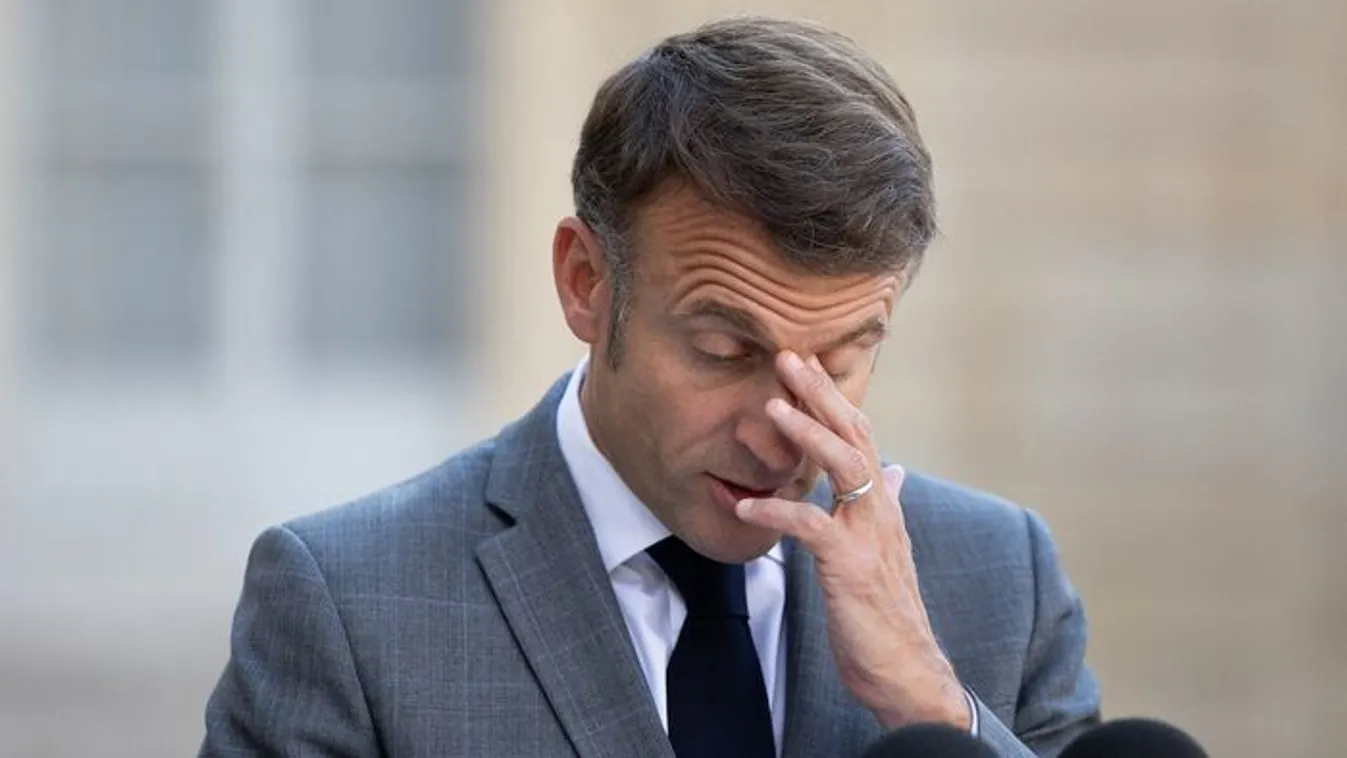 Mindössze 15 százalékos Emmanuel Macron népszerűsége