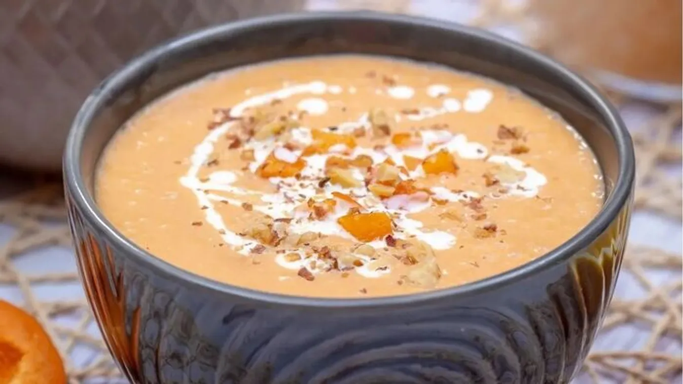 Sárgabarack-krémleves hidegen: így lesz tökéletes