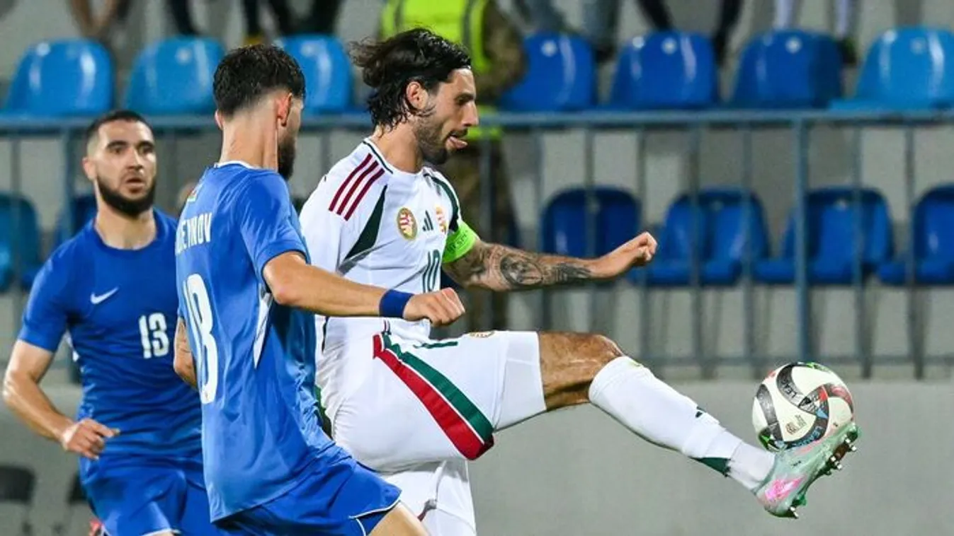 Szoboszlai Lamborghinivel, Kerkez egy Skodával jelent meg