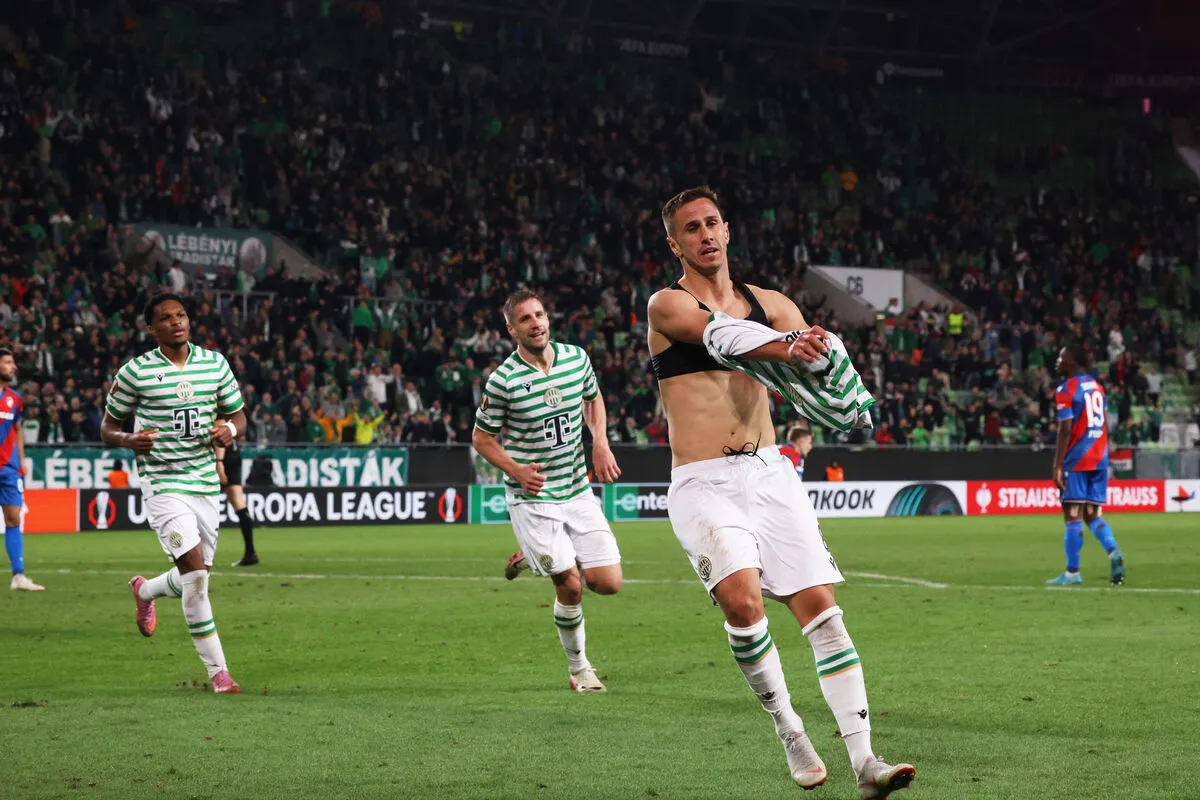 Alekszandar Pesics gólja egy pontot ért a Fradi-Plzen meccsen