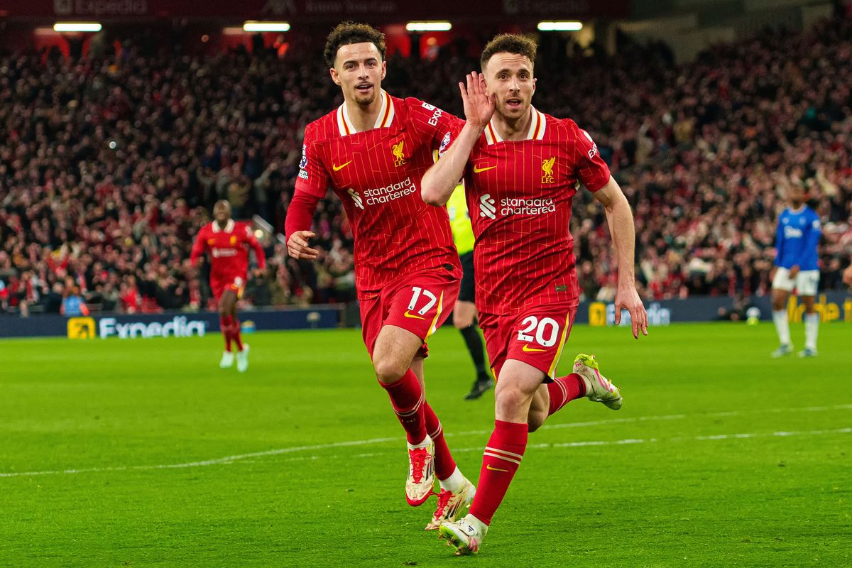 Diogo Jota volt az utolsó Liverpool-Everton meccs hőse