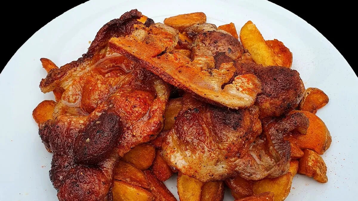 Cigánypecsenye A,Traditional,Eastern,European,Menu,"gypsy,Steak",In,Close-up