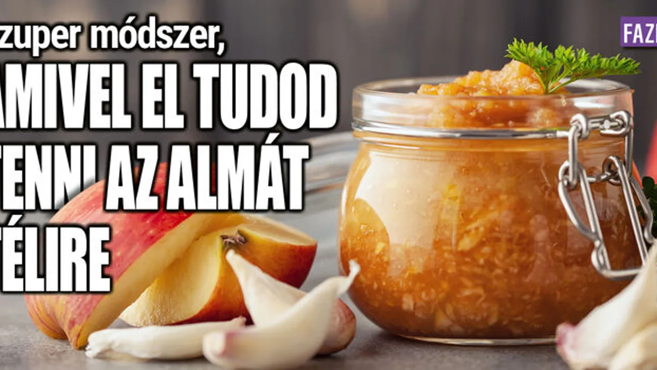 Szuper módszer, amivel el tudod tenni az almát télire