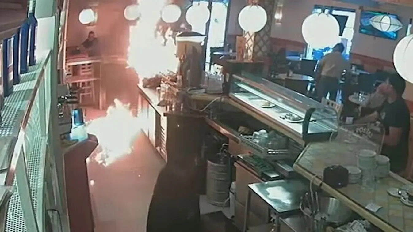 Nem kapott majonézt a bisztróban, felgyújtotta a helyet