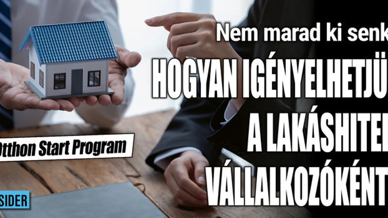 Így léphetsz be az Otthon Start Programba vállalkozóként