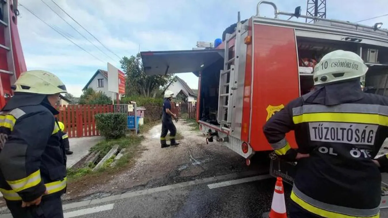Pincében sütögető kamaszok okoztak tüzet Csömörön
