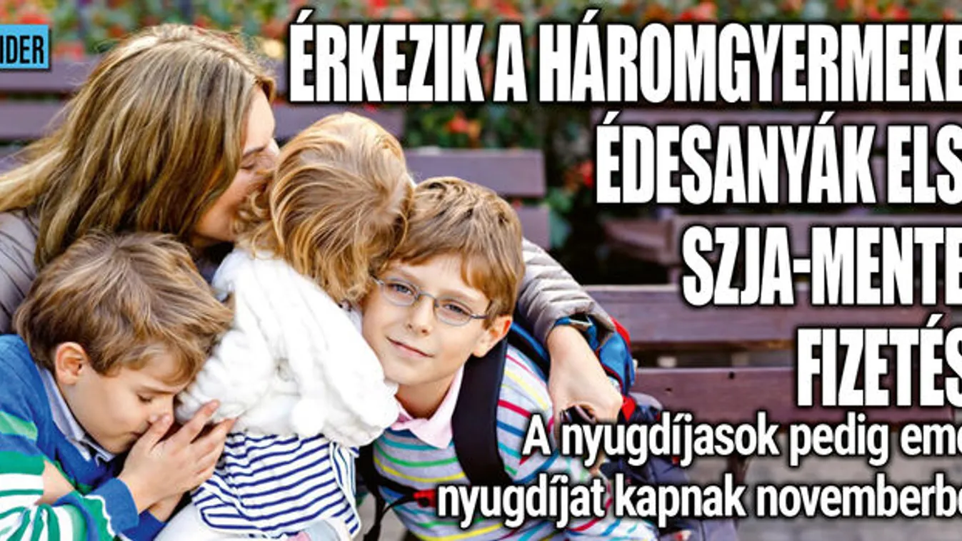 Novemberi pénzeső: az anyák és a nyugdíjasok is jól járnak