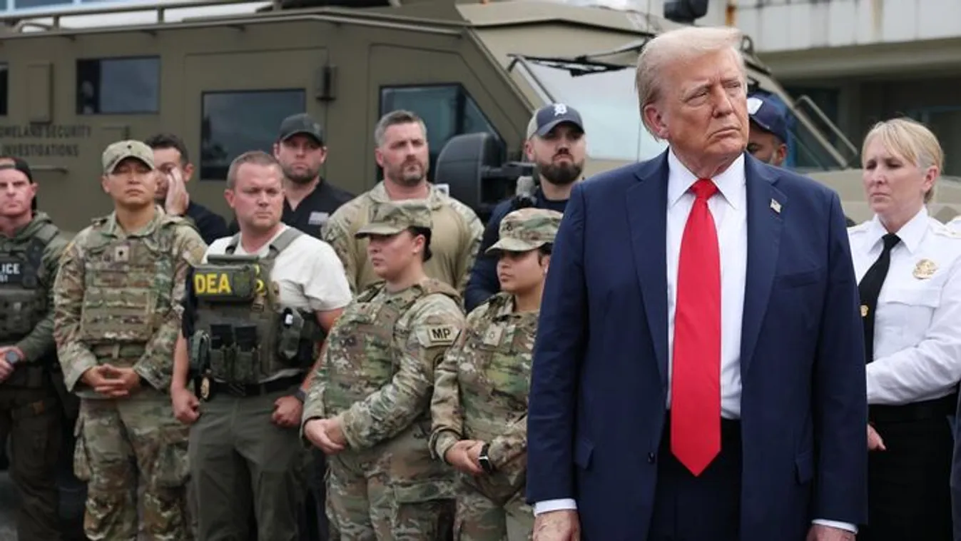 Trump több száz katonát küld Chicagóba "rendet tenni"