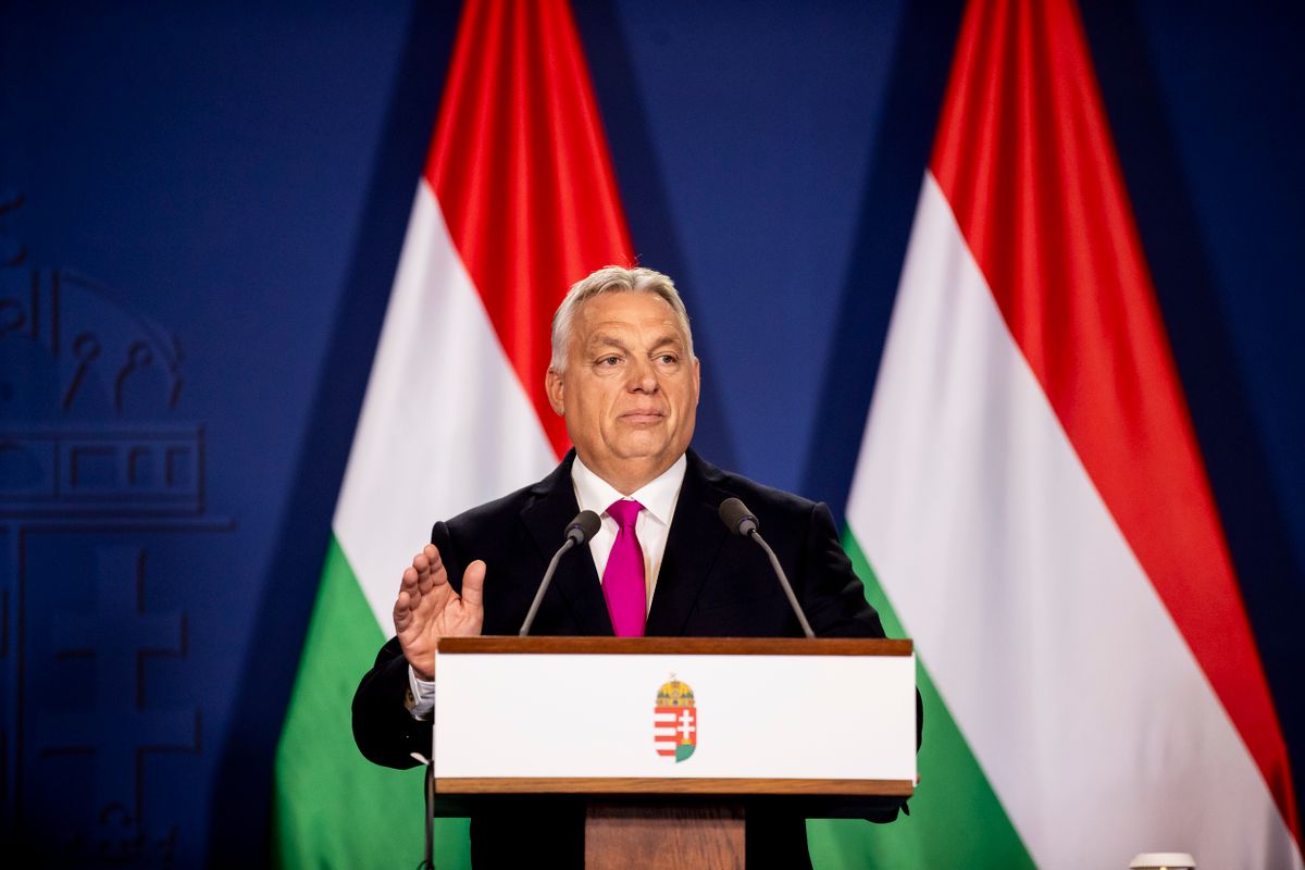 Kemény üzenetet küldött Orbán Viktor Magyar Péternek.