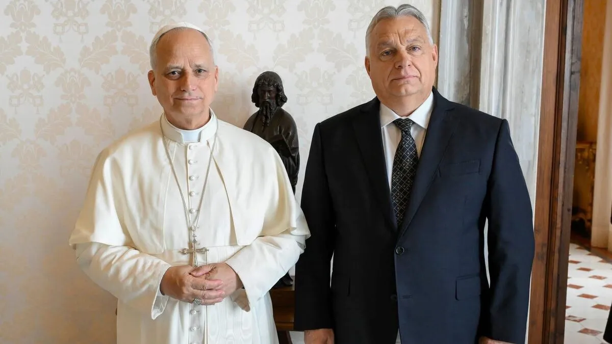 XIV. Leó pápa és Orbán Viktor